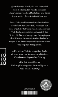 Zusatzmaterial 9783499000676 U4 von Der eigene Tod von Péter Nádas