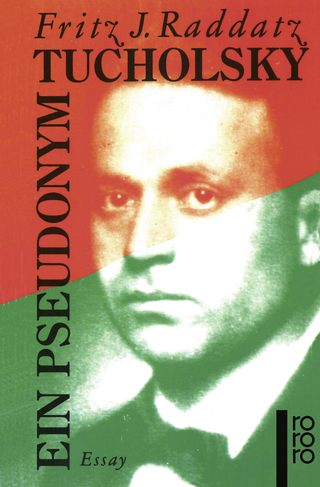 Buchcover von Tucholsky: Ein Pseudonym