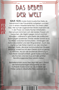 Zusatzmaterial 9783499009174 U4 von Fräulein Gold: Die Rote Insel von Anne Stern