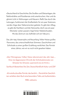Zusatzmaterial 9783737102018 U4 von 1945 von Volker Heise