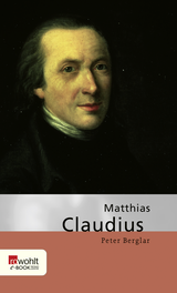 Buchcover von Matthias Claudius von Peter Berglar