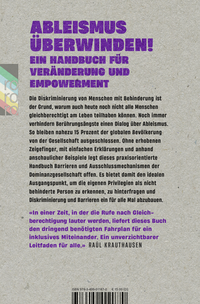 Zusatzmaterial 9783499011870 U4 von Stoppt Ableismus!: Diskriminierung erkennen und abbauen von Anne Gersdorff, Karina Sturm