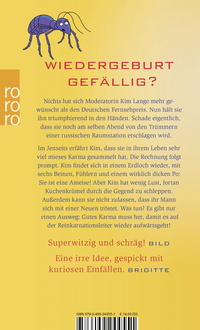 Zusatzmaterial 9783499244551 U4 von Mieses Karma von David Safier