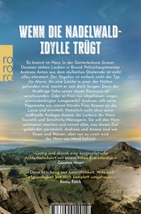 Zusatzmaterial 9783499012914 U4 von Böse Aussicht: Ein Harz-Krimi von Alexandra Kui, Peter Godazgar