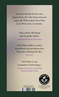 Zusatzmaterial 9783498003111 U4 von Avalon: Roman von Nell Zink