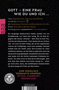 Zusatzmaterial 9783499002090 U4 von Ich traf Gott und Sie heißt Miranda von Safia Monney