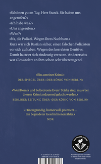 Zusatzmaterial 9783737101356 U4 von Bumm!: Kriminalgeschichten von Horst Evers