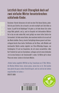 Zusatzmaterial 9783499003370 U4 von Zu groß für die Babyklappe: Geschichten aus dem Müttergenesungswerk von Marlene Hellene