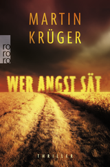 Buchcover von Wer Angst sät von Martin Krüger