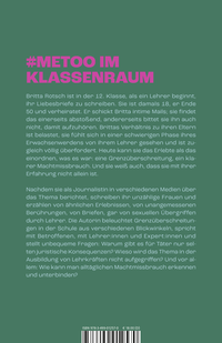 Zusatzmaterial 9783499012570 U4 von Wenn Lehrer Grenzen überschreiten: Über Machtmissbrauch in der Schule von Britta Rotsch
