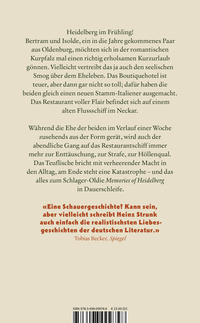 Zusatzmaterial 9783498009748 U4 von Memories of Heidelberg :   von Heinz Strunk