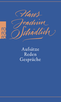 Buchcover von Aufsätze, Reden, Gespräche von Hans Joachim Schädlich