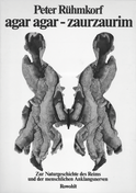 Buchcover von agar agar - zaurzaurim: Zur Naturgeschichte des Reims und der menschlichen Anklangsnerven von Peter Rühmkorf