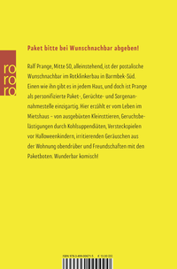 Zusatzmaterial 9783499006715 U4 von Man ist ja Nachbar: Ralf Prange nimmt an von Andreas Altenburg
