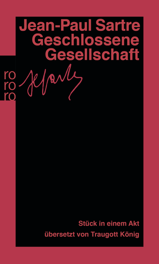 Buchcover von Geschlossene Gesellschaft: Stück in einem Akt