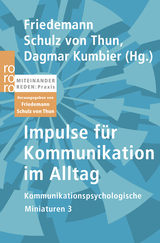 Buchcover von Impulse für Kommunikation im Alltag: Kommunikationspsychologische Miniaturen 3 von Dagmar Kumbier