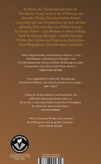 Zusatzmaterial 9783498002602 U4 von Nastjas Tränen von Natascha Wodin