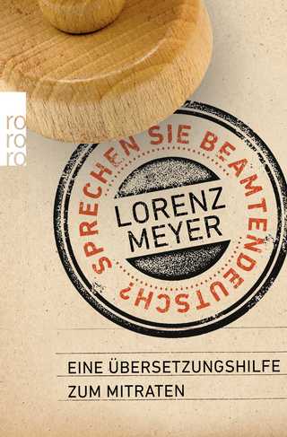 Buchcover von Sprechen Sie Beamtendeutsch?: Eine Übersetzungshilfe zum Mitraten