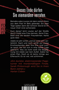 Zusatzmaterial 9783499272653 U4 von Sie weiß von dir: Der Roman zur Netflix-Serie von Sarah Pinborough