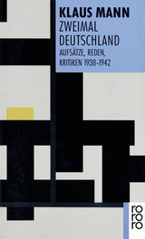 Buchcover von Zweimal Deutschland von Klaus Mann