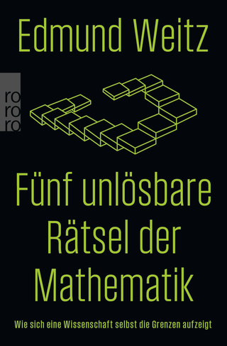 Buchcover von Fünf unlösbare Rätsel der Mathematik: Wie sich eine Wissenschaft selbst die Grenzen aufzeigt