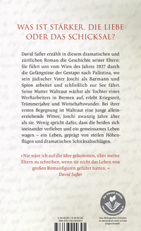 Zusatzmaterial 9783463000305 U4 von Solange wir leben von David Safier
