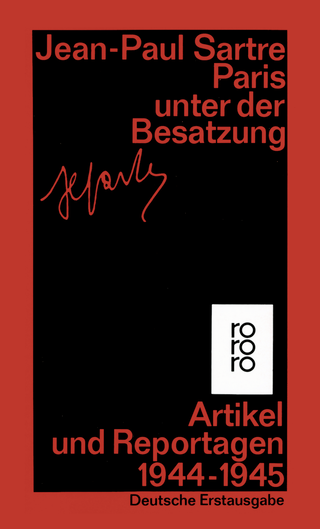 Buchcover von Paris unter der Besatzung: Artikel, Reportagen, Aufsätze 1944 - 1945