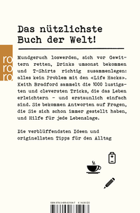 Zusatzmaterial 9783499631047 U4 von Life Hacks: 1000 Tricks, die das Leben leichter machen von Keith Bradford, Kathy Konkle