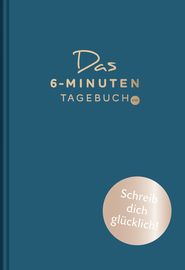 Buchcover von Das 6-Minuten-Tagebuch pur (opalblau) : Das Original von Dominik Spenst