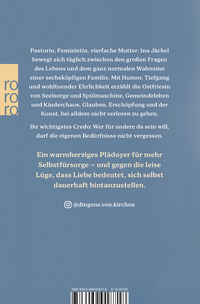 Zusatzmaterial 9783499018718 U4 von Der Sinn wohnt neben dem Chaos: Eine Pastorin zwischen Gebet, Gummistiefeln und Gelassenheit von Ina Jäckel