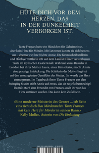 Zusatzmaterial 9783499018404 U4 von Das Mörderarchiv: Tante Frances hat kein Herz für Mörder von Kristen Perrin