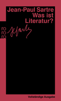 Buchcover von Was ist Literatur? von Jean-Paul Sartre
