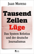 Buchcover von A THOUSAND LINES OF LIES: THE RELOTIUS  SYSTEM AND WHAT IT MEANS FOR  GERMAN JOURNALISM: Das System Relotius und der deutsche Journalismus von Juan Moreno
