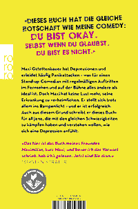 Zusatzmaterial 9783499010545 U4 von Meine Depression ist deine Depression: Ein Buch gegen das Alleinsein von Maxi Gstettenbauer