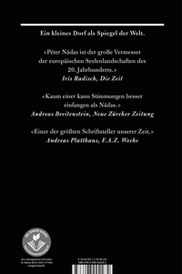 Zusatzmaterial 9783498002282 U4 von Schauergeschichten: Roman von Péter Nádas