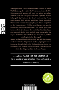 Zusatzmaterial 9783499626913 U4 von Vagina: Eine Geschichte der Weiblichkeit von Naomi Wolf