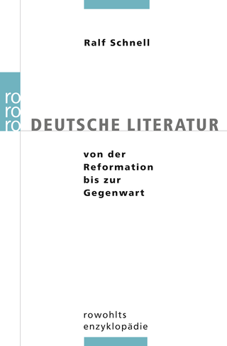 Buchcover von Deutsche Literatur von der Reformation bis zur Gegenwart
