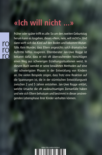 Zusatzmaterial 9783499616594 U4 von Wenn Kinder trotzen von Jan-Uwe Rogge