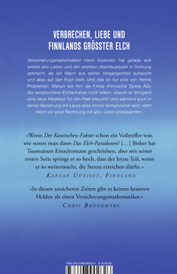 Zusatzmaterial 9783498002626 U4 von Das Elch-Paradoxon von Antti Tuomainen