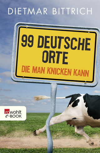 Buchcover von 99 deutsche Orte, die man knicken kann