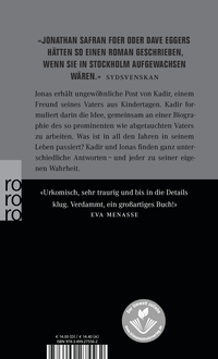 Zusatzmaterial 9783499275562 U4 von Montecore, ein Tiger auf zwei Beinen von Jonas Hassen Khemiri