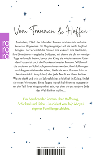Zusatzmaterial 9783499015557 U4 von Über uns der Himmel, unter uns das Meer von Jojo Moyes