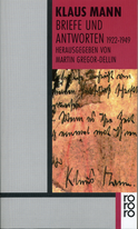 Buchcover von Briefe und Antworten 1922-1949 von Klaus Mann