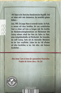Zusatzmaterial 9783499001765 U4 von Morduntersuchungskommission: Der Fall Melchior Nikoleit von Max Annas