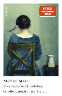 Buchcover von Das violette Hündchen: Große Literatur im Detail von Michael Maar