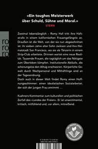 Zusatzmaterial 9783499274404 U4 von Ich bin ein Schicksal von Rachel Kushner