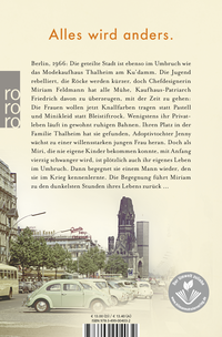 Zusatzmaterial 9783499004032 U4 von Die Schwestern vom Ku'damm: Ein neuer Morgen von Brigitte Riebe