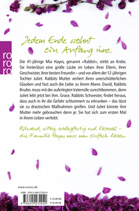 Zusatzmaterial 9783499272240 U4 von Für immer Rabbit Hayes von Anna McPartlin