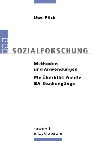 Buchcover von Sozialforschung: Methoden und Anwendungen: Ein Überblick für die BA-Studiengänge