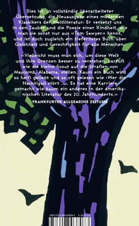 Zusatzmaterial 9783498038083 U4 von Wer die Nachtigall stört ... von Harper Lee